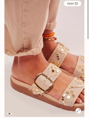 NEW Free People Revelry Studded Sandals